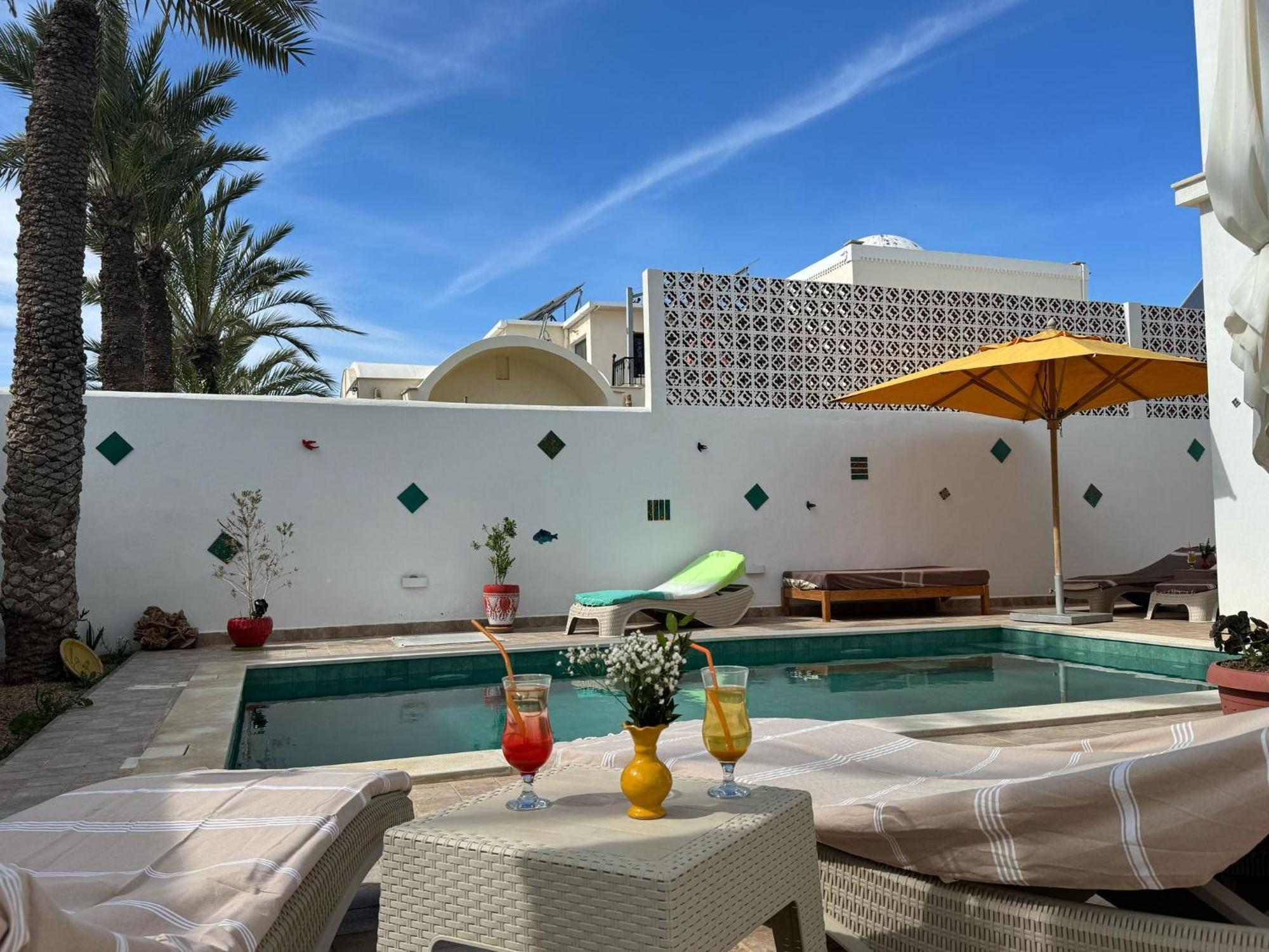 Dar El Kahina Djerba Hotel Mezraia Kültér fotó